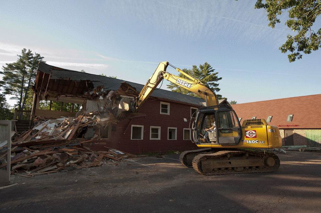 Avon Old Farms Townhouses — construction phase, near completion