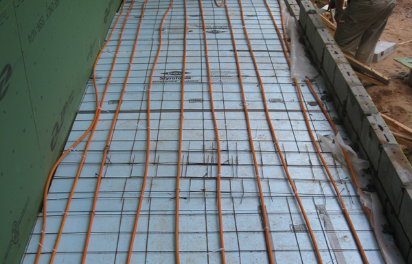 45 Deer Cliff — spray foam insulation, construction 2011