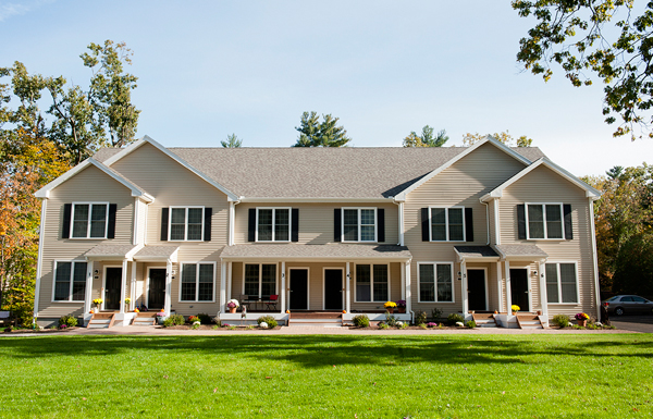 Avon Old Farms Townhouses — completed exterior view 1